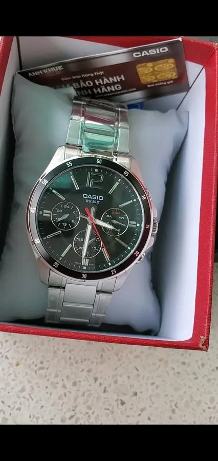 Khách hàng review Đồng hồ CASIO 42 mm Nam MTP-1374D-1AVDF 7