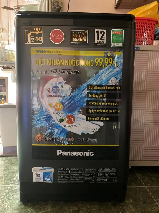 Khách hàng review Máy giặt Panasonic Inverter 9.5 Kg NA-FD95V1BRV 37