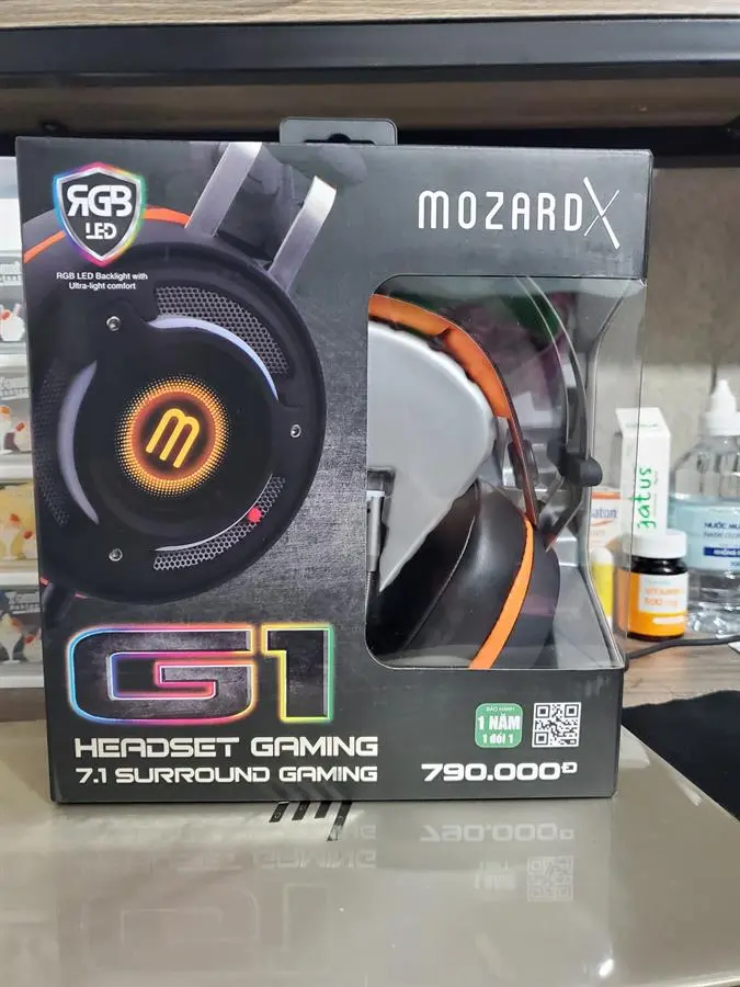 Khách hàng review Tai nghe Chụp Tai Gaming MozardX G1 4
