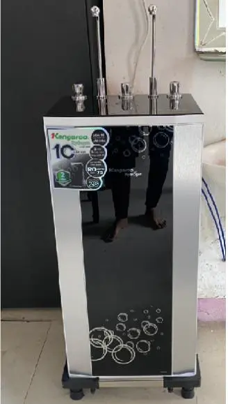 Khách hàng review Máy lọc nước RO nóng nguội lạnh Hydrogen Kangaroo KG10A4VTU 10 lõi 45