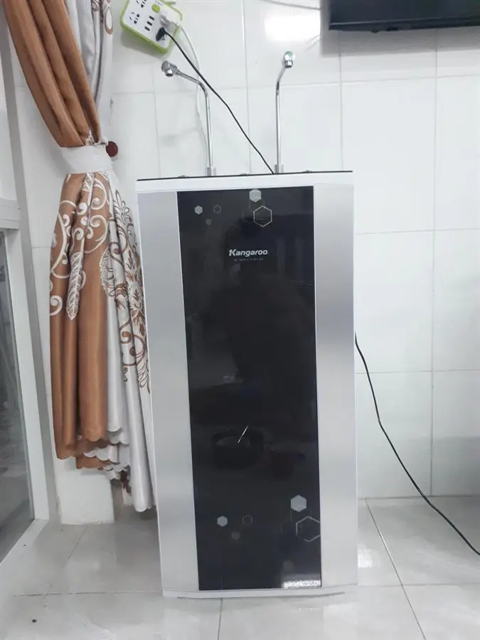 Khách hàng review Máy lọc nước RO nóng nguội lạnh Hydrogen Kangaroo KG10A4VTU 10 lõi 44