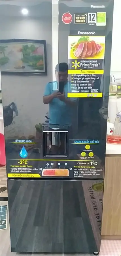 Khách hàng review Tủ lạnh Panasonic Inverter 417 lít NR-BX471GPKV 108