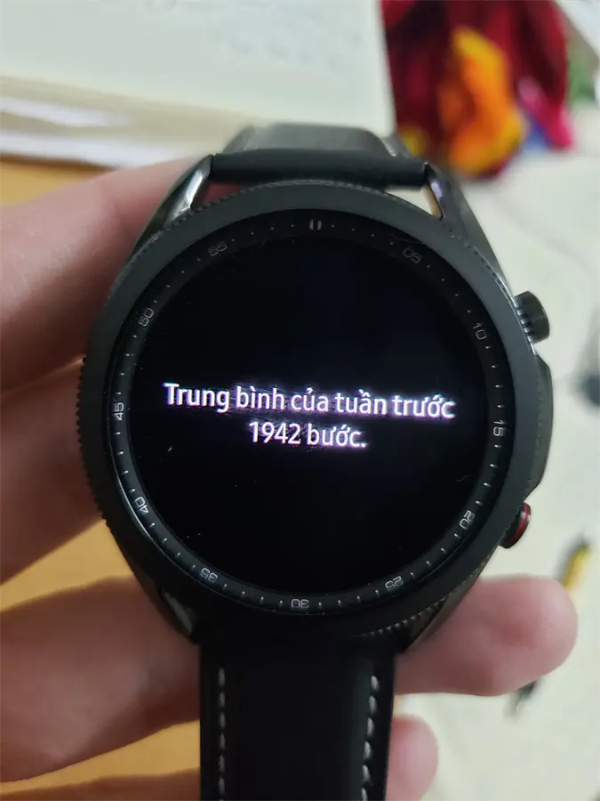 Khách hàng review Đồng hồ thông minh Samsung Galaxy Watch 3 LTE 45mm Đen 2