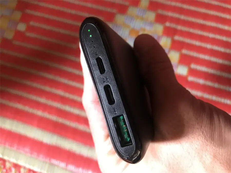 Khách hàng review Pin sạc dự phòng Polymer 10.000 mAh Type C AUKEY PB-XN10 3