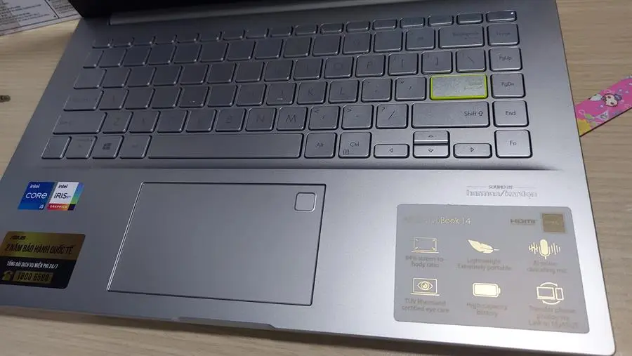 Khách hàng review Laptop Asus VivoBook A415EA i5 1135G7/8GB/512GB/Win11 (AM1637W) 10