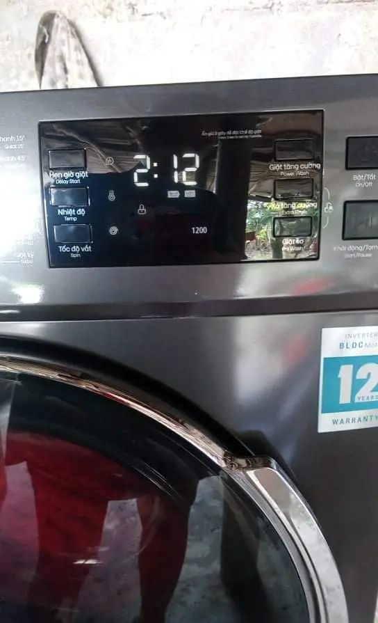 Khách hàng review Máy giặt Casper Inverter 8.5 kg  WF-85I140BGB 8