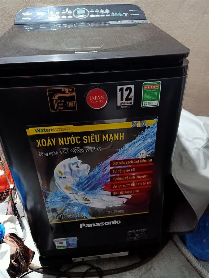 Khách hàng review Máy giặt Panasonic Inverter 10.5 Kg NA-FD10AR1BV 83
