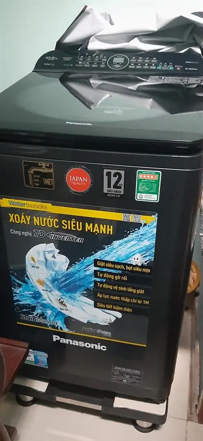 Khách hàng review Máy giặt Panasonic Inverter 10.5 Kg NA-FD10AR1BV 81