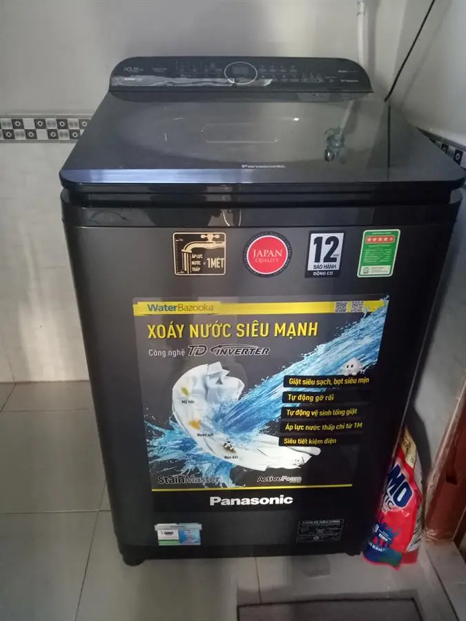 Khách hàng review Máy giặt Panasonic Inverter 10.5 Kg NA-FD10AR1BV 79