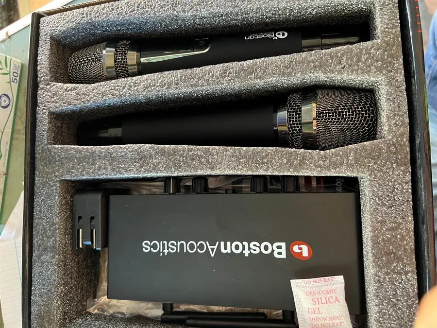 Khách hàng review Cặp micro không dây Boston Acoustics WMS210 8