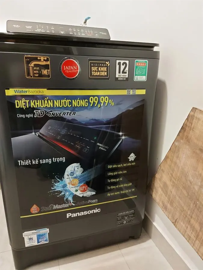 Khách hàng review Máy giặt Panasonic Inverter 12.5 Kg NA-FD125V1BV 10