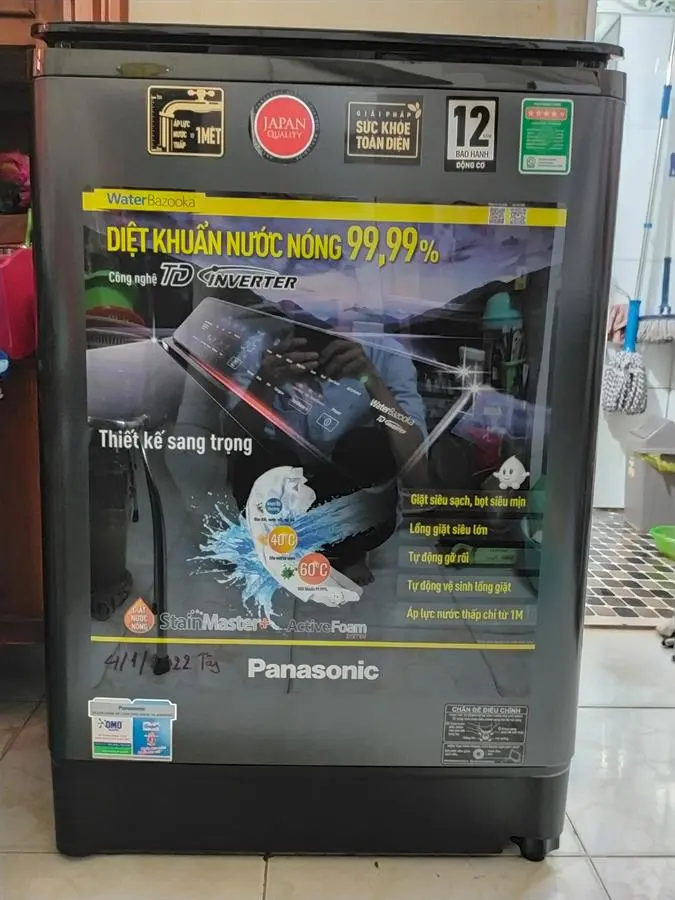 Khách hàng review Máy giặt Panasonic Inverter 12.5 Kg NA-FD125V1BV 9