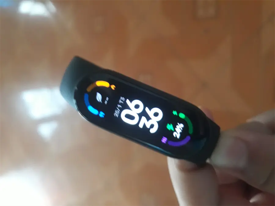 Khách hàng review Vòng đeo tay thông minh Mi Band 6 Đen 28