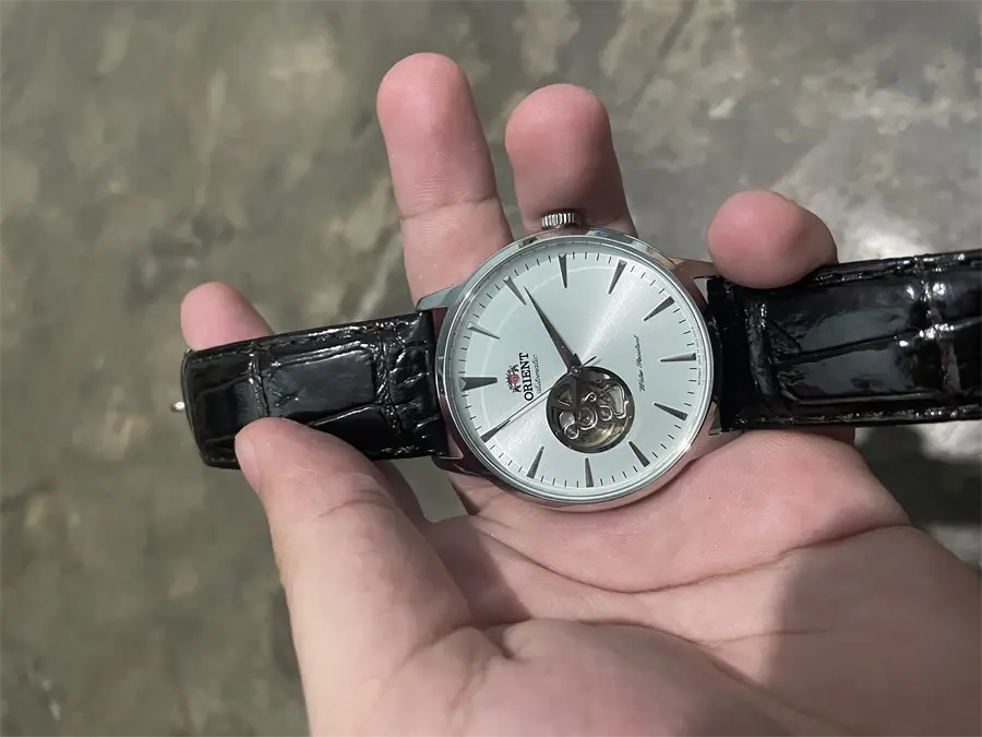 hách hàng review Đồng hồ ORIENT 41 mm Nam TAG02005W0 6