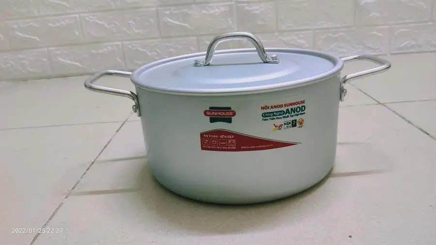 Khách hàng review Nồi nhôm anod nắp nhôm 20 cm Sunhouse SH6542-20 4