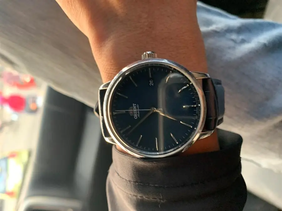 Khách hàng review Đồng hồ ORIENT 39.8 mm Nam RA-AC0E04L10B 2