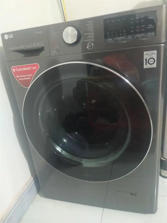 Khách hàng review Máy giặt sấy LG Inverter giặt 10.5 kg - sấy 7 kg FV1450H2B 1