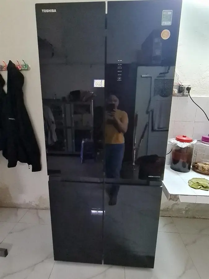 Khách hàng review Tủ lạnh Toshiba Inverter 511 lít Multi Door GR-RF610WE-PGV(22)-XK 28