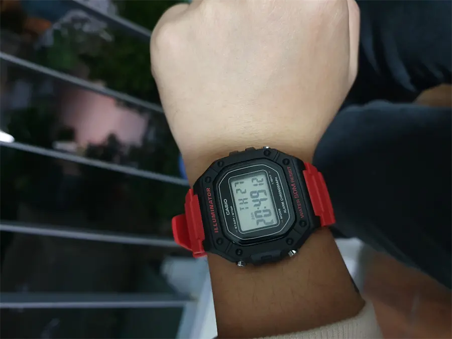 Khách hàng review Đồng hồ CASIO Timeless 43 mm Nam W-218H-4BVDF 1