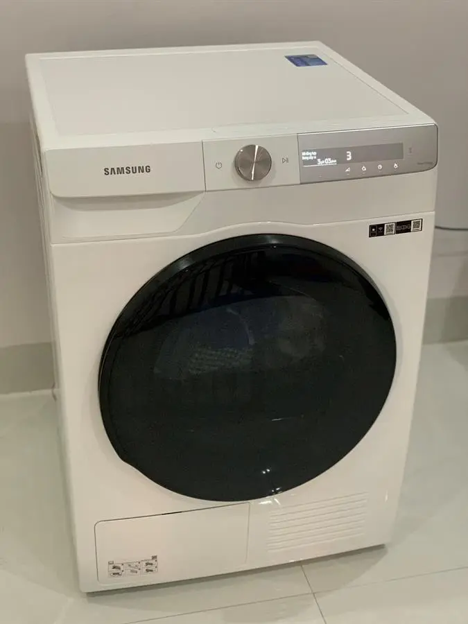 Khách hàng review Máy sấy bơm nhiệt Samsung 9 kg DV90T7240BH/SV 3