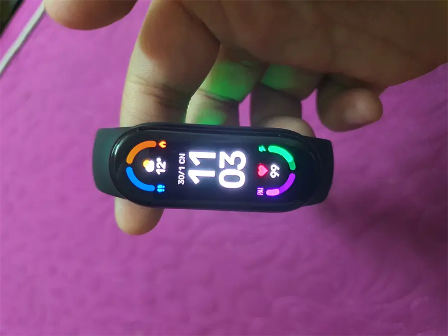 Khách hàng review Vòng đeo tay thông minh Mi Band 6 Đen 27