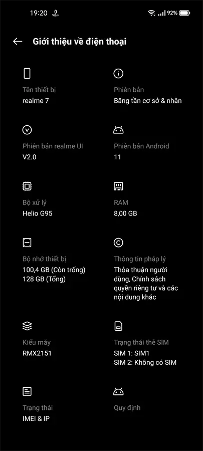 Khách hàng review Điện thoại realme 7 3