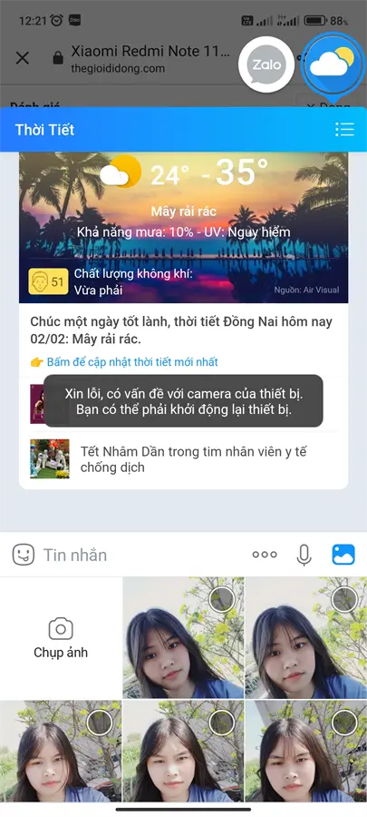 Khách hàng review Điện thoại Xiaomi Redmi Note 11 (4GB/128GB) 25