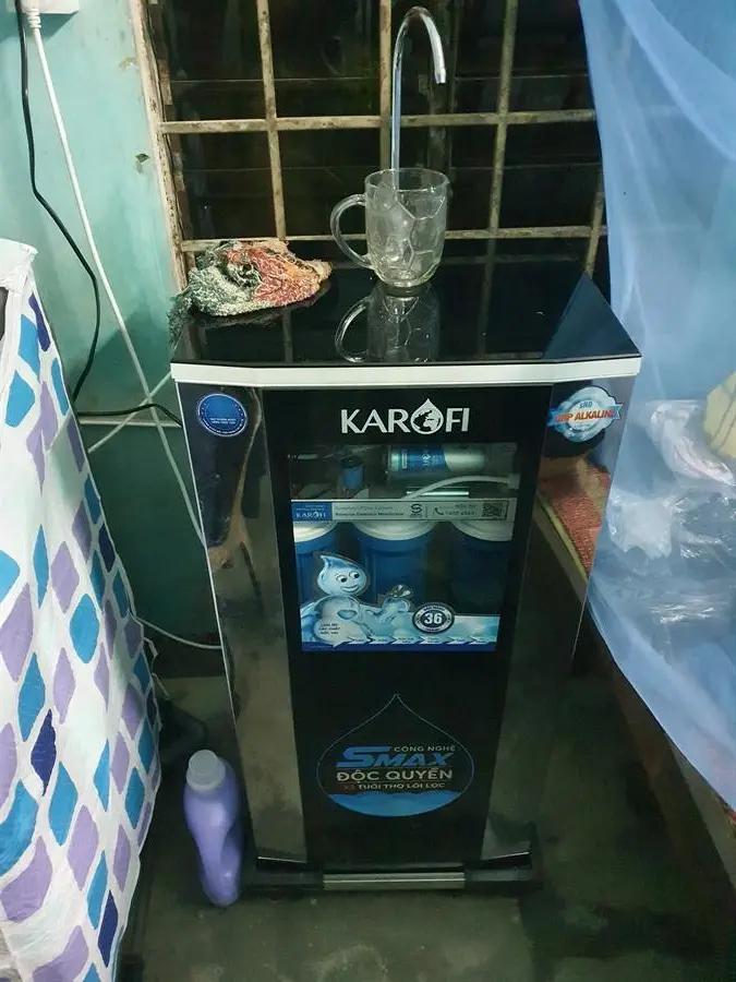 Khách hàng review Máy lọc nước RO Karofi KSI80-A 8 lõi 12