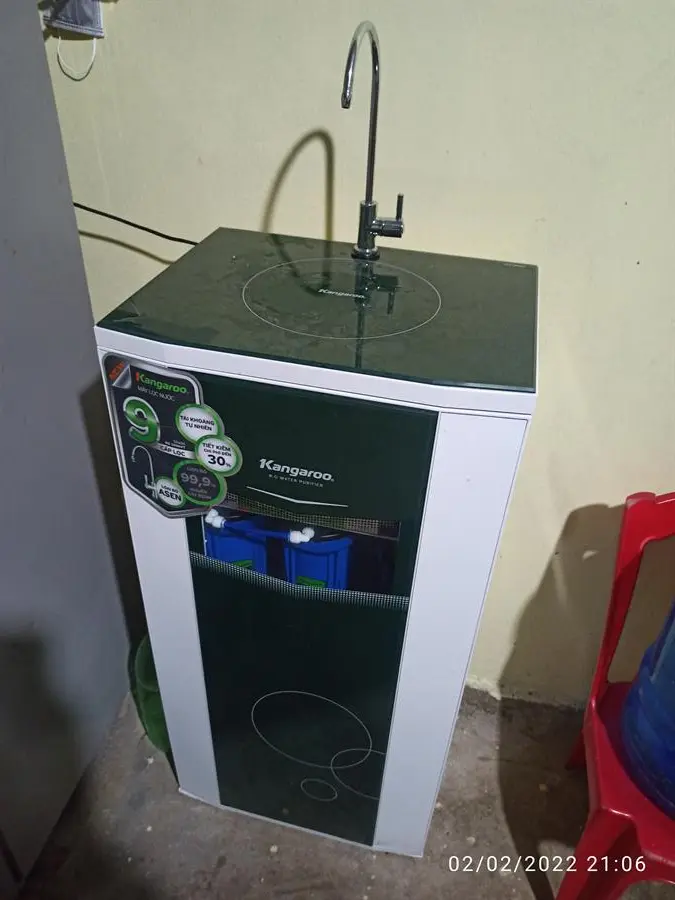 Khách hàng review Máy lọc nước RO Kangaroo VTU KG109A 9 lõi 10