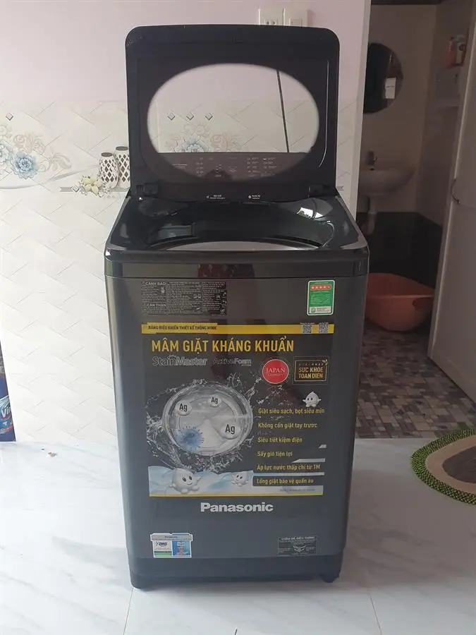 Khách hàng review Máy giặt Panasonic 8.5 Kg NA-F85A9BRV 240