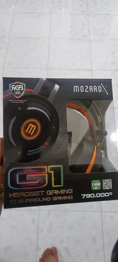 Khách hàng review Tai nghe Chụp Tai Gaming MozardX G1 3