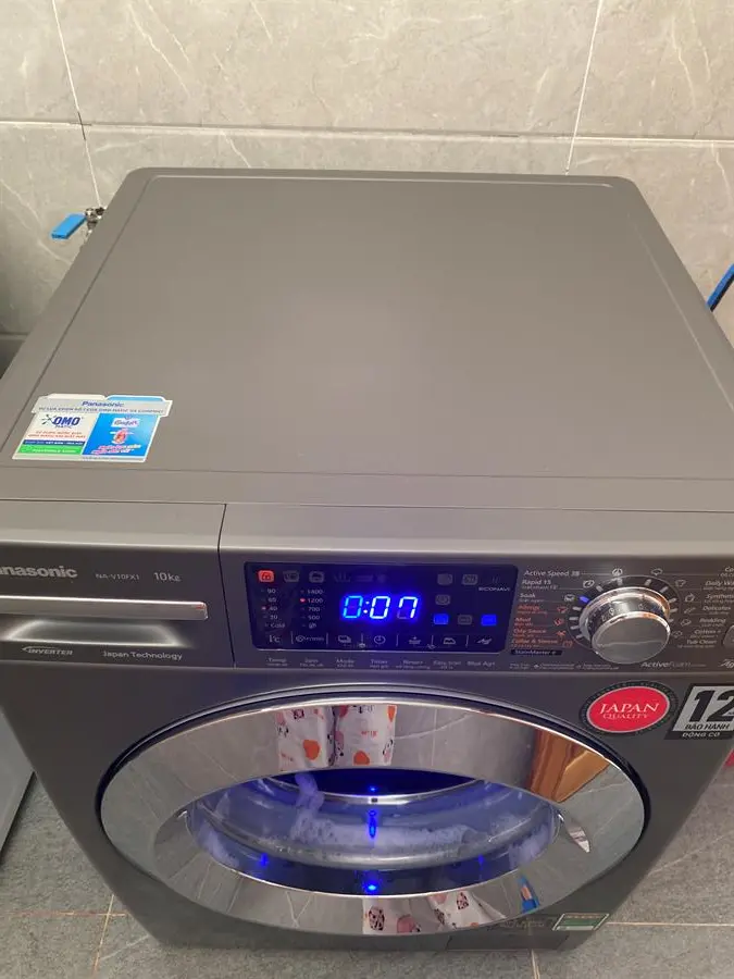 Khách hàng review Máy giặt Panasonic Inverter 10 Kg NA-V10FX1LVT 10