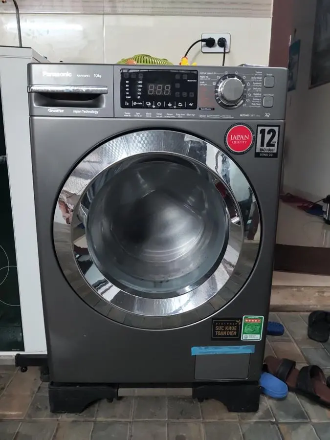 Khách hàng review Máy giặt Panasonic Inverter 10 Kg NA-V10FX1LVT 8