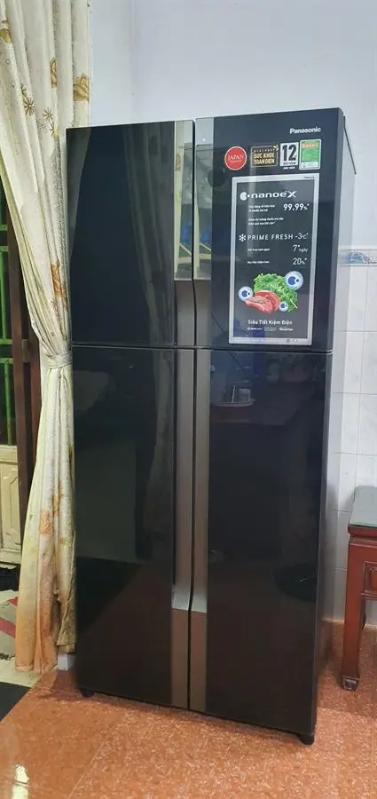 Khách hàng review Tủ lạnh Panasonic Inverter 550 lít Multi Door NR-DZ601YGKV 1