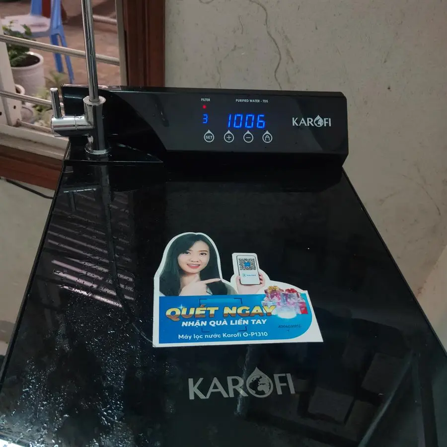 Khách hàng review Máy lọc nước RO Karofi Optimus Plus O-P1310 10 lõi 11