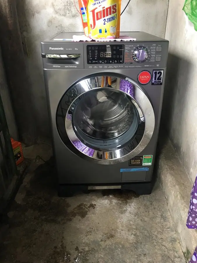 Khách hàng review Máy giặt Panasonic Inverter 9 Kg NA-V90FX1LVT 17