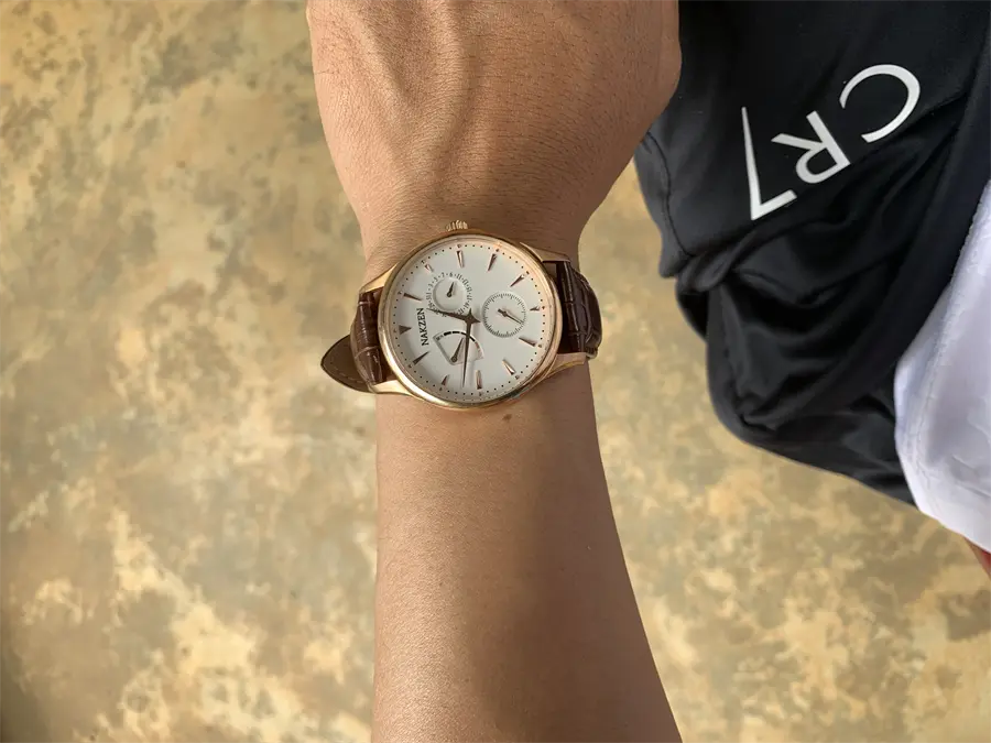 Khách hàng review Đồng hồ NAKZEN 39 mm Nam SL5055GREBN-7N0 1