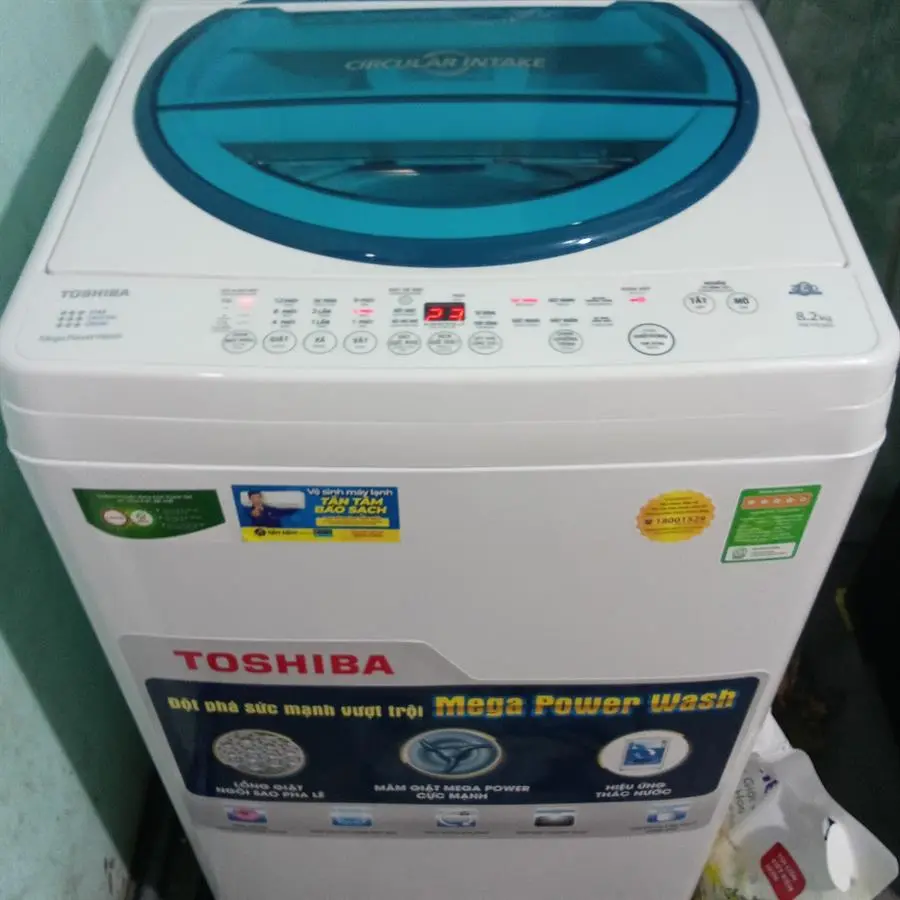 Khách hàng review Máy giặt Toshiba 8.2 kg AW-F920LV WB 5