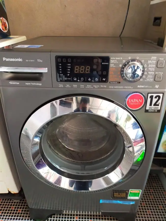 Khách hàng review Máy giặt Panasonic Inverter 10 Kg NA-V10FX1LVT 34