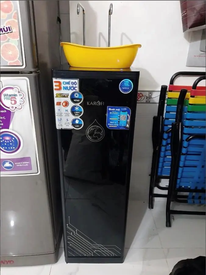 Khách hàng review Máy lọc nước RO nóng nguội lạnh Hydrogen Karofi KAD-D66 11 lõi 78