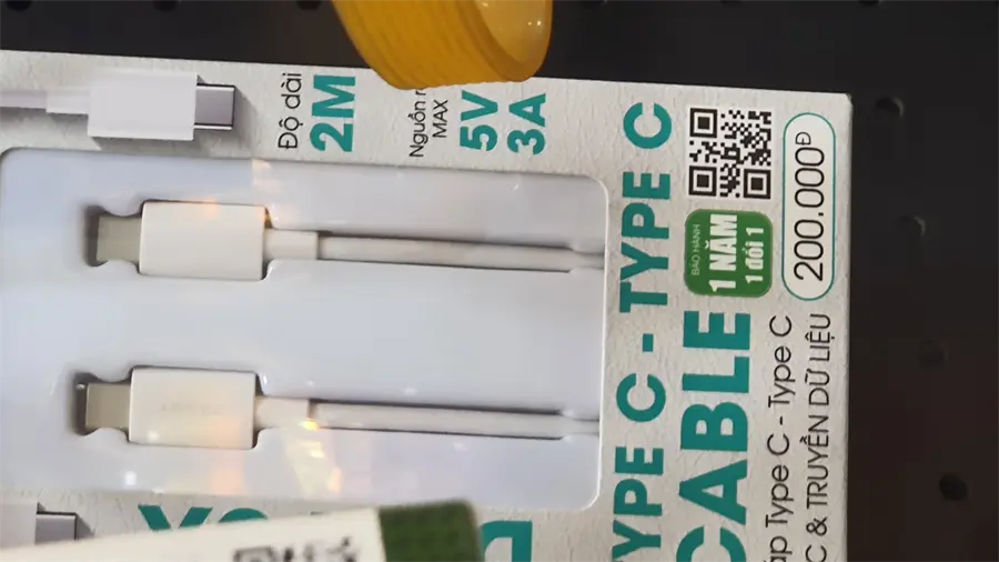 Khách hàng review Cáp Type C - Type C 2m Mbest DS076X 1