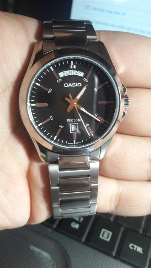 Khách hàng review Đồng hồ CASIO Timeless 40 mm Nam MTP-1370D-1A2VDF 2