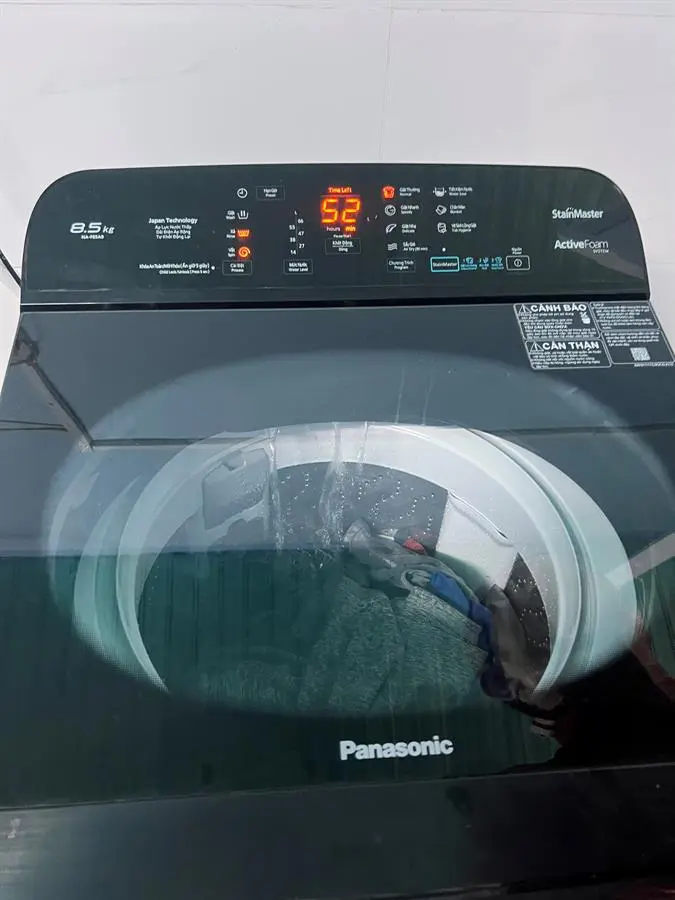 Khách hàng review Máy giặt Panasonic 8.5 Kg NA-F85A9BRV 238