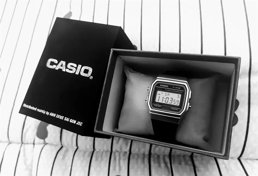 Khách hàng review Đồng hồ CASIO Timeless 33 mm Unisex F-91WM-7ADF 8