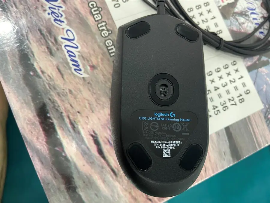 Khách hàng review Chuột Có dây Gaming Logitech G102 Gen2 Lightsync 10