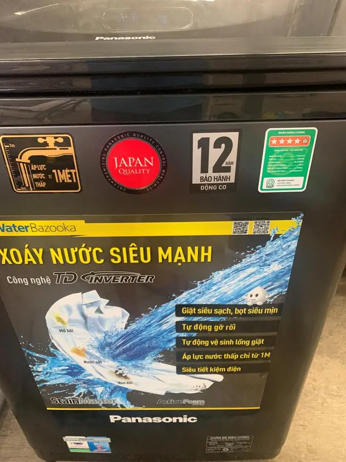 Khách hàng review Máy giặt Panasonic Inverter 10.5 Kg NA-FD10AR1BV 76