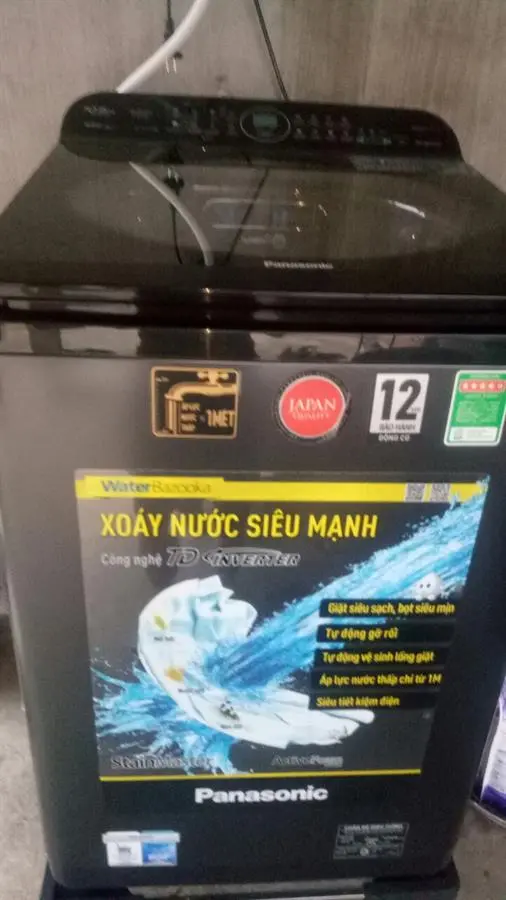 Khách hàng review Máy giặt Panasonic Inverter 10.5 Kg NA-FD10AR1BV 74