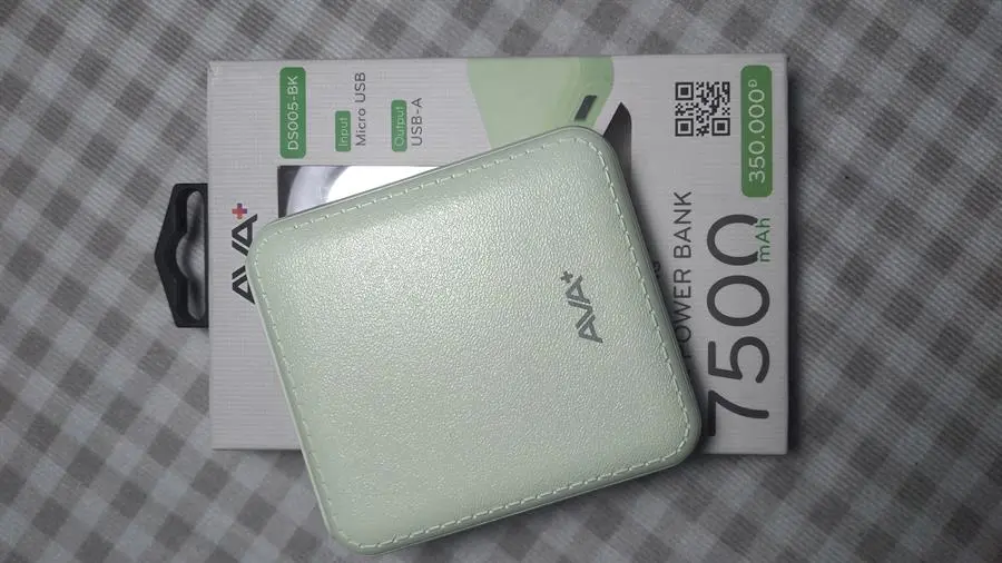 Khách hàng review Pin sạc dự phòng 7.500 mAh 10W AVA  DS005-PP 10