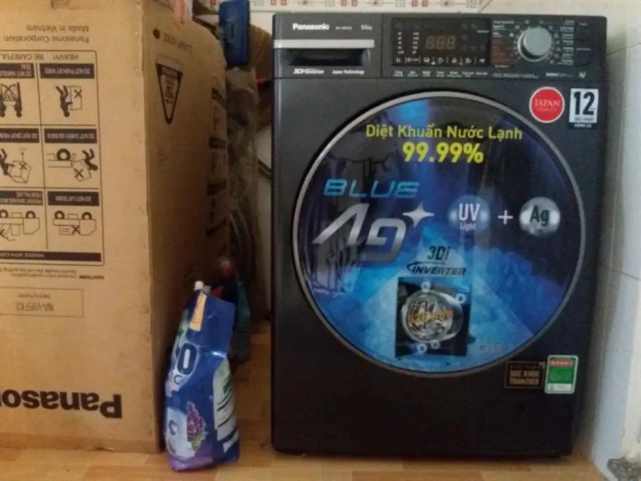 Khách hàng review Máy giặt Panasonic Inverter 9.5 Kg NA-V95FX2BVT 14