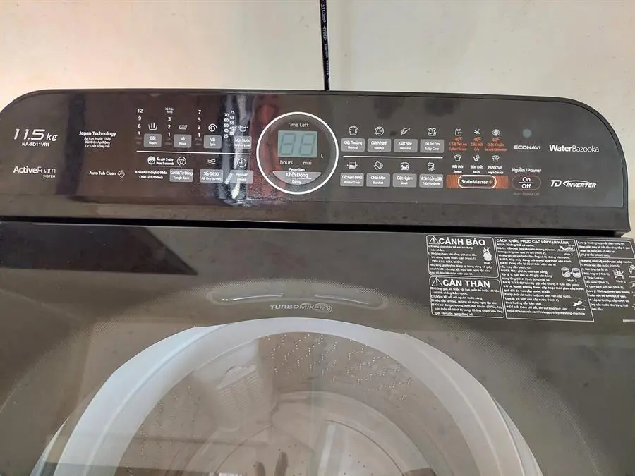 Khách hàng review Máy giặt Panasonic Inverter 11.5 Kg NA-FD11VR1BV 8